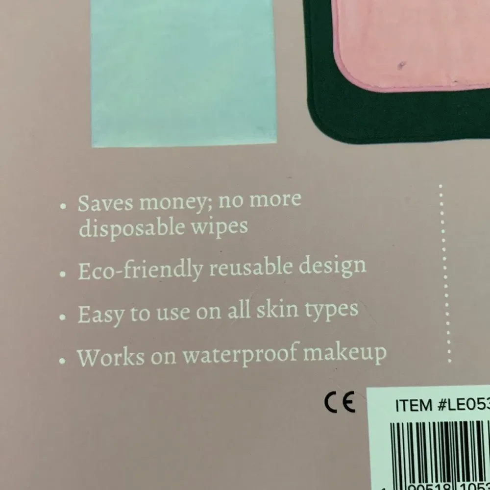 NIB, Lily Eden Reusable Make-up Remover Towel Set